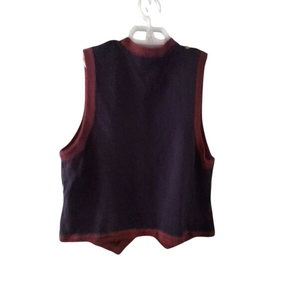 Talbots vintage sweater vest womens Large Equestrian - Picture 3 of 4